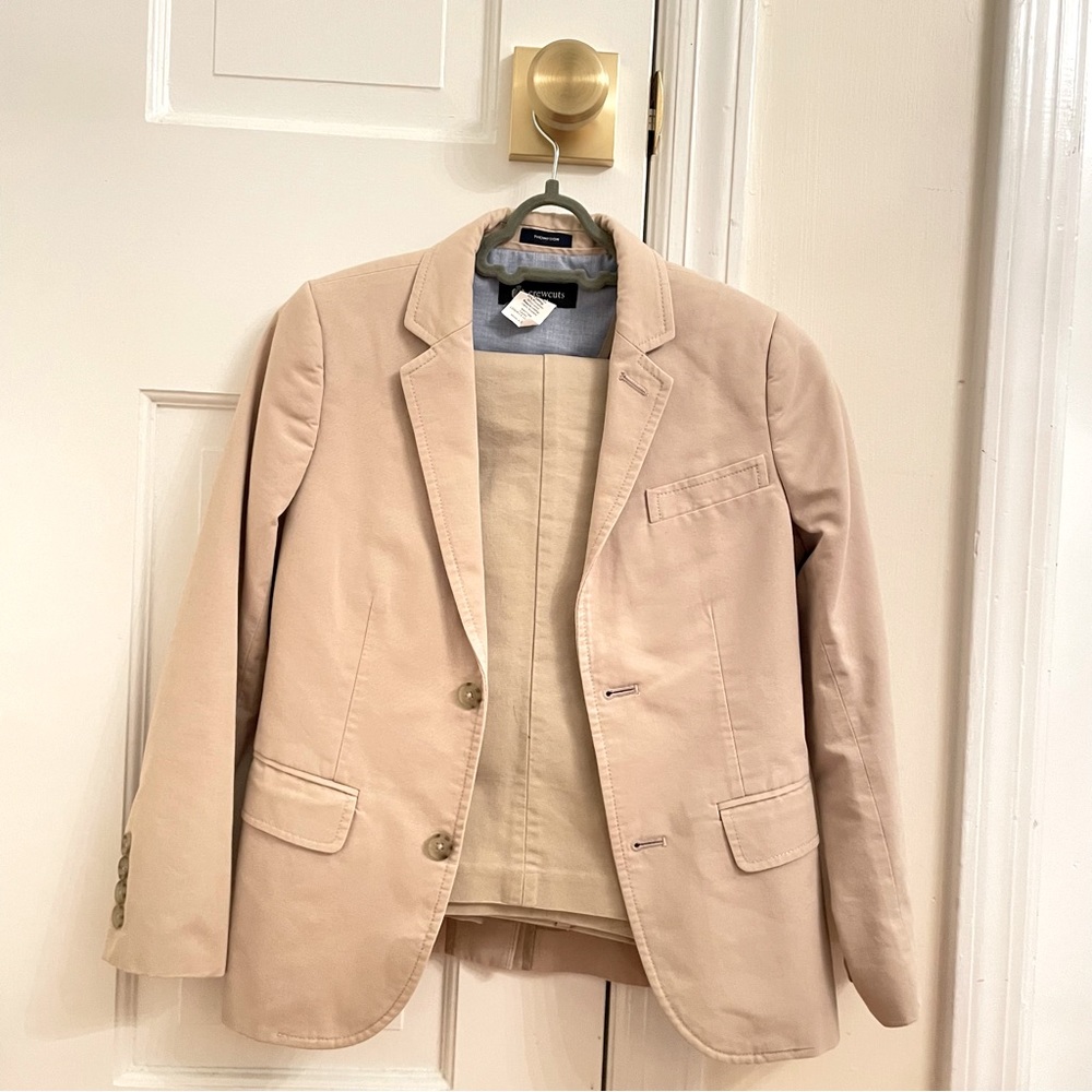 Boy’s J. Crew Crewcuts Slim Tan Suit